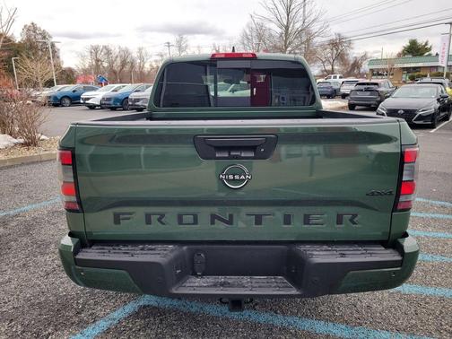 Green 2026 Nissan Frontier SV