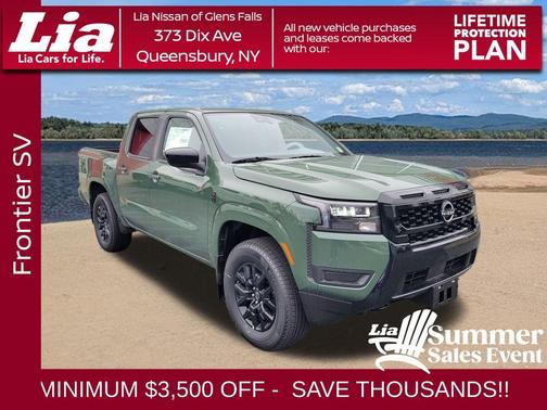 Green 2026 Nissan Frontier SV