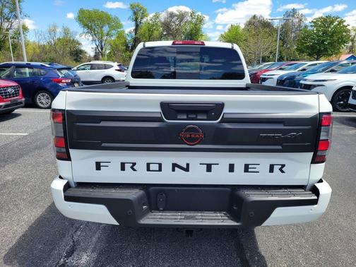 Glacier White 2026 Nissan Frontier PRO-4X