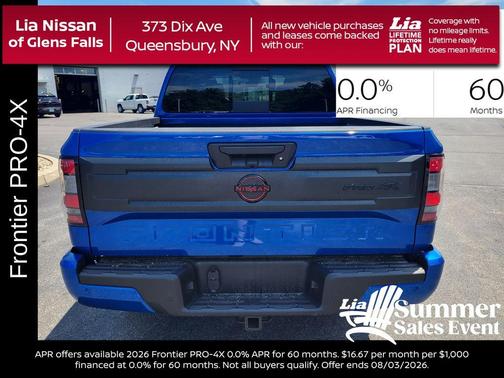 Bluestone 2026 Nissan Frontier PRO-4X