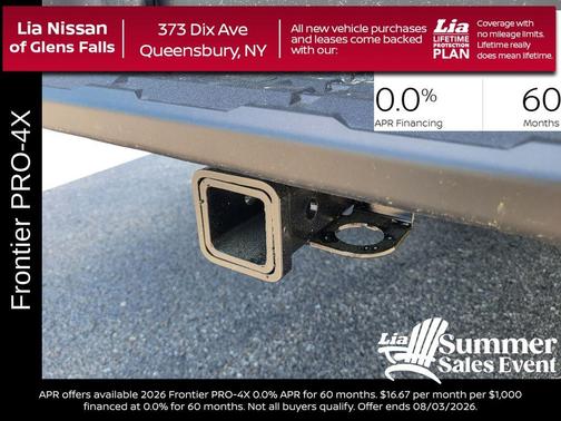 Bluestone 2026 Nissan Frontier PRO-4X