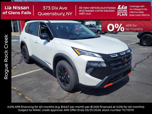 2026 Nissan Rogue Rock Creek