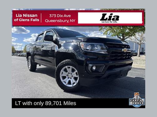 Black 2022 Chevrolet Colorado LT