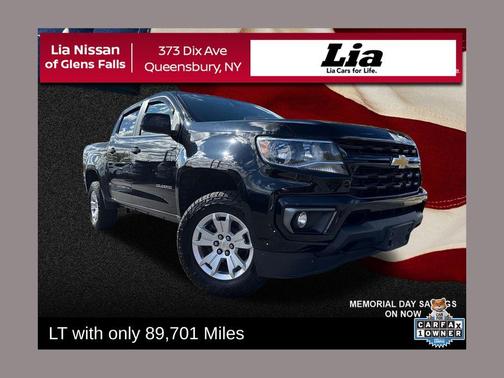 Black 2022 Chevrolet Colorado LT