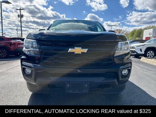 Black 2022 Chevrolet Colorado LT