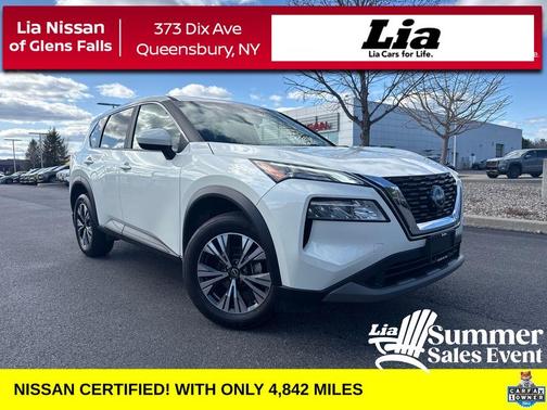 White 2023 Nissan Rogue SV