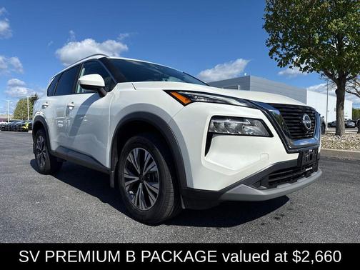 White 2023 Nissan Rogue SV
