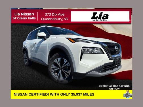 White 2023 Nissan Rogue SV