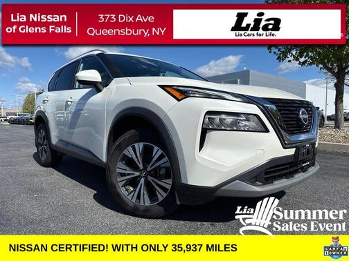 White 2023 Nissan Rogue SV