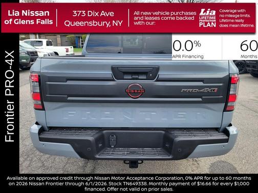 Boulder Gray Metallic 2026 Nissan Frontier PRO-4X