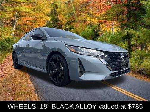 Atlantic Gray M 2024 Nissan Sentra SR