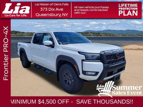 Glacier White 2026 Nissan Frontier PRO-4X
