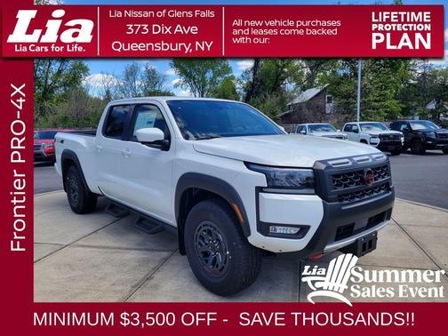 Glacier White 2026 Nissan Frontier PRO-4X