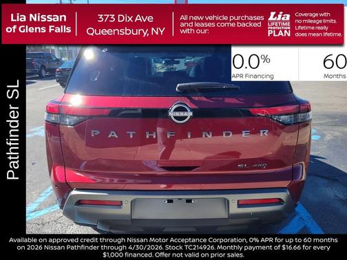 2026 Nissan Pathfinder SL