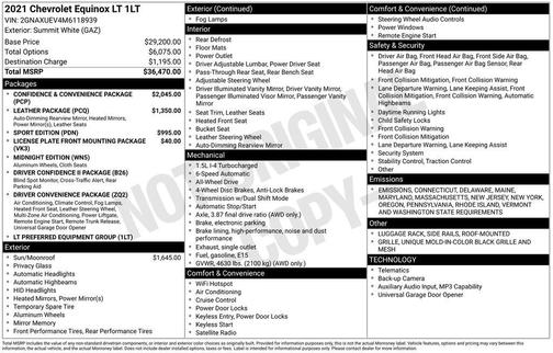 2021 Chevrolet Equinox 1LT