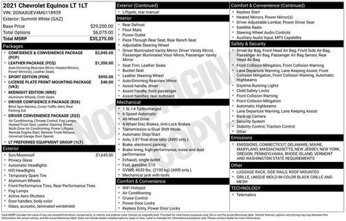2021 Chevrolet Equinox 1LT