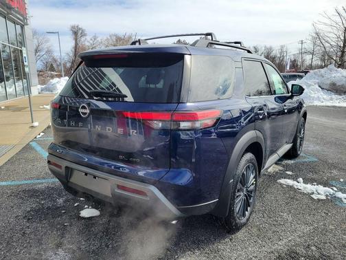 Deep Ocean Blue 2026 Nissan Pathfinder SL