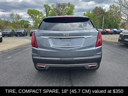 Satin Steel Metallic 2022 Cadillac XT5 Premium Luxury