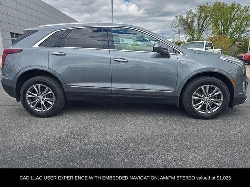 Satin Steel Metallic 2022 Cadillac XT5 Premium Luxury