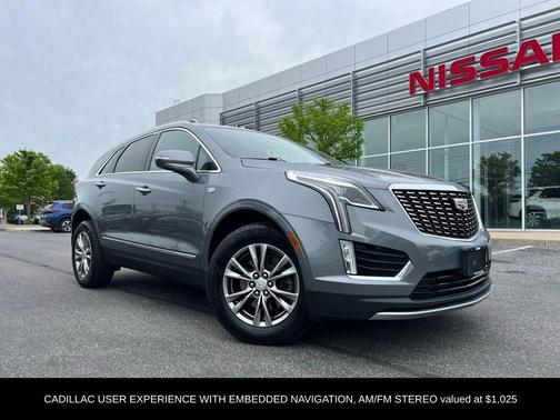 Satin Steel Metallic 2022 Cadillac XT5 Premium Luxury