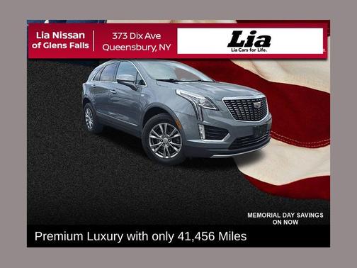 Satin Steel Metallic 2022 Cadillac XT5 Premium Luxury