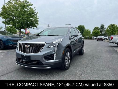 Satin Steel Metallic 2022 Cadillac XT5 Premium Luxury
