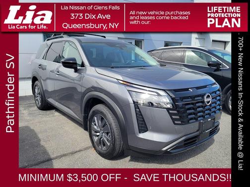 Gun Metallic 2026 Nissan Pathfinder SV