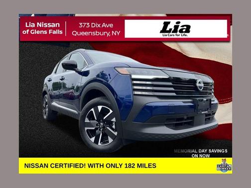 Deep Blue Pearl 2026 Nissan Kicks SV