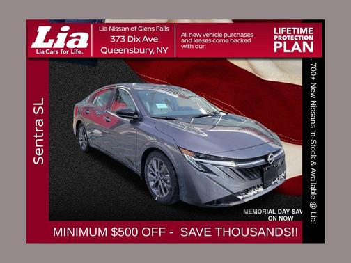Gun Metallic 2026 Nissan Sentra SL