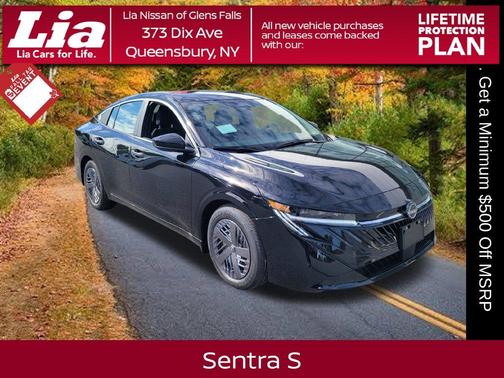 Black 2027 Nissan Sentra S