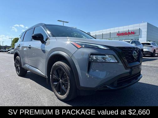 2 Tone Gray / Black Roof 2023 Nissan Rogue SV