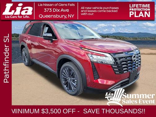 Scarlet Ember Tintcoat 2026 Nissan Pathfinder SL