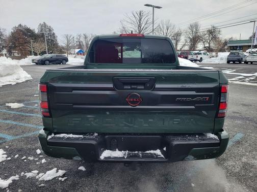 Green 2026 Nissan Frontier PRO-4X