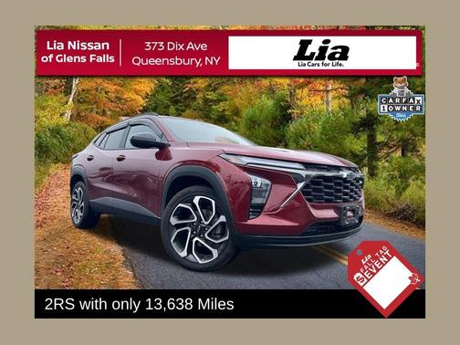 Crimson Metallic 2025 Chevrolet Trax 2RS