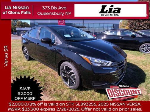 2025 Nissan Versa 1.6 SR