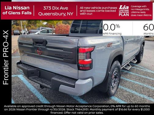 Boulder Gray Metallic 2026 Nissan Frontier PRO-4X