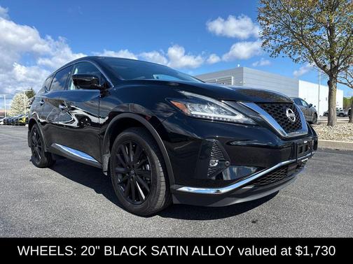Black 2024 Nissan Murano SL