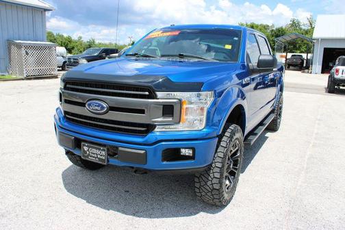 Lightning Blue 2018 Ford F-150 XLT