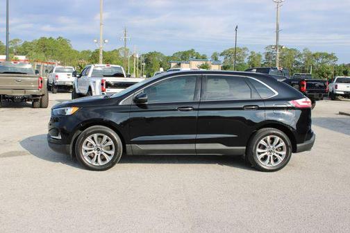 Agate Black Metallic 2024 Ford Edge Titanium