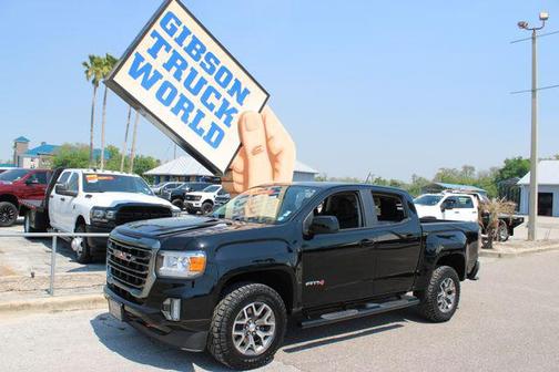Onyx Black 2022 GMC Canyon AT4