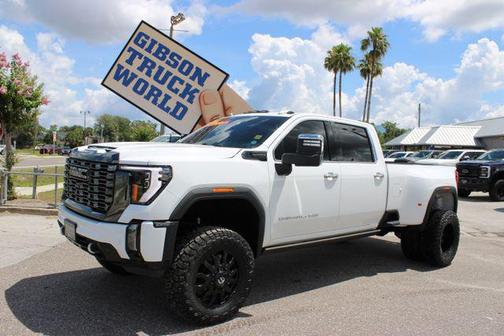 Summit White 2024 GMC Sierra 3500 Denali