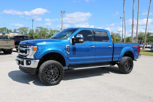Atlas Blue Metallic 2022 Ford F-250 XLT