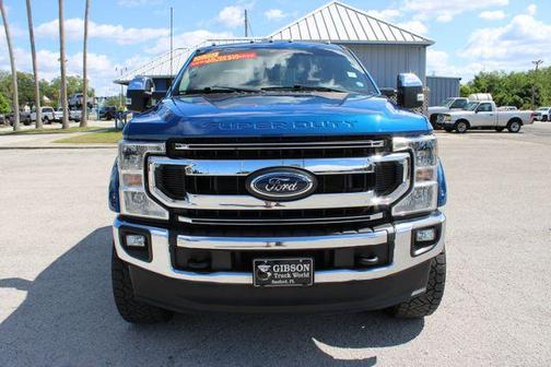 Atlas Blue Metallic 2022 Ford F-250 XLT