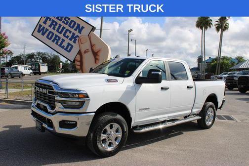 Bright White Clearcoat 2025 RAM 2500 Big Horn Crew Cab 4x4 6'4' Box