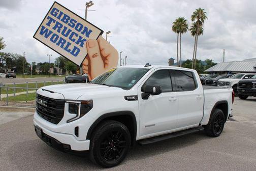 Summit White 2024 GMC Sierra 1500 Elevation