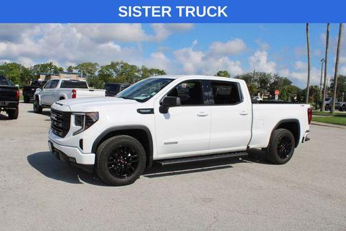 Summit White 2024 GMC Sierra 1500 Elevation