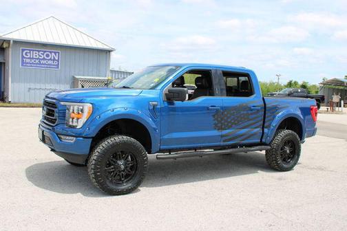 Atlas Blue Metallic 2022 Ford F-150 XLT