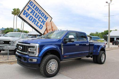 Argon Blue Metallic 2026 Ford F-450 Platinum