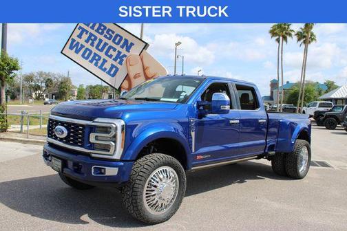 Argon Blue Metallic 2026 Ford F-450 Platinum