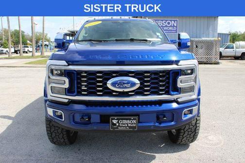 Argon Blue Metallic 2026 Ford F-450 Platinum